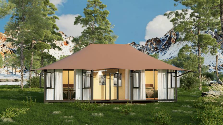 专注多边形帐篷定制—临洮县雪利篷房