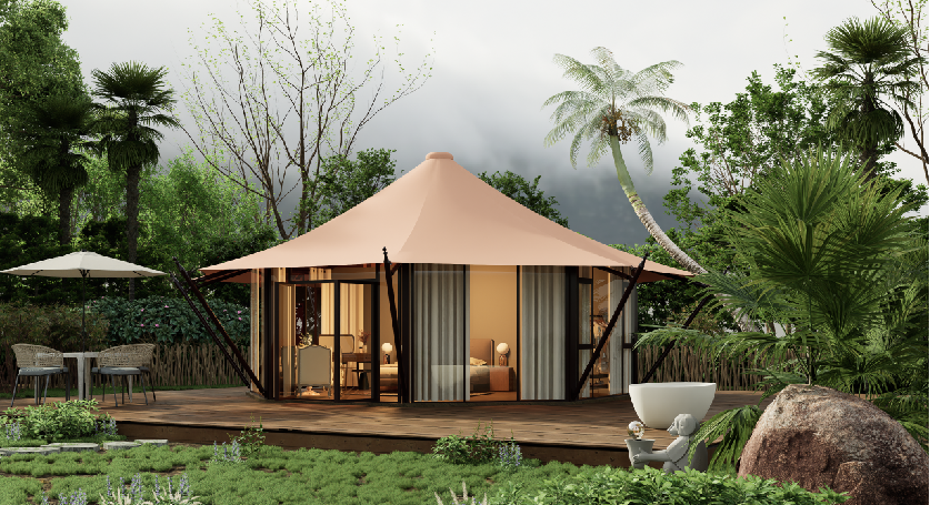 临洮县异形篷房定制：专属设计赋能，打造城市户外专属名片