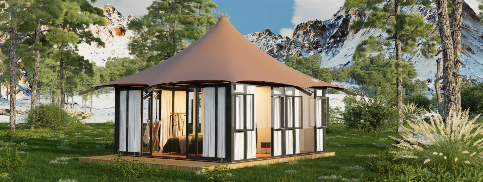 临洮县多边形帐篷厂家