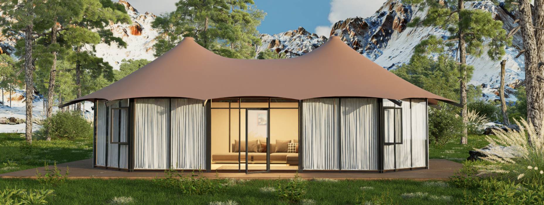 临洮县多边形帐篷定制